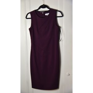 Calvin Klein Sunburst Sheath Dress